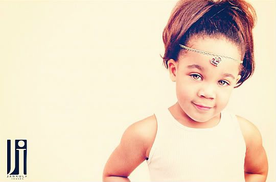 YBF KIDS: Tank's Daughter Zoey Babbs MODELS For Haute Headz | The Young, Black, and Fabulous®